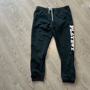 Playboy Men’s Joggers (Black)